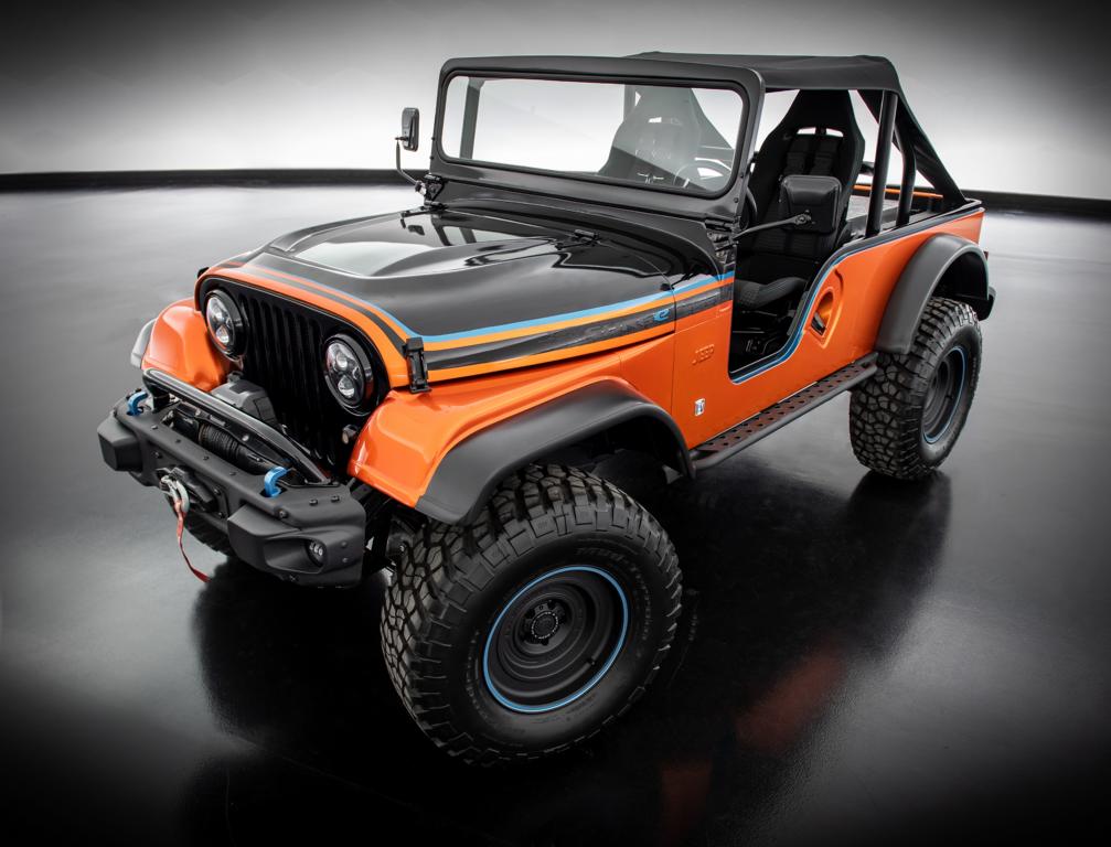  ¡Jeep CJ Surge Concept como un estudio de modificación eléctrica para SEMA!