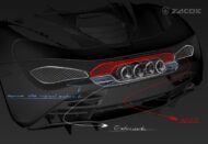 McLaren 720S con "Galaxy Widebody Kit" di ZACOE!