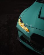 600 HP CSL Details Evolve BMW M4 G82 Mint Green 7 155x194