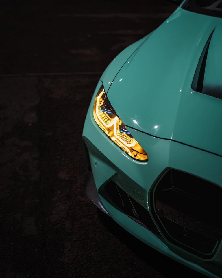 600 HP CSL Details Evolve BMW M4 G82 Mint Green 7