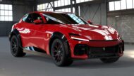 Kit carrosserie carbone sur le SUV Ferrari Purosangue 2023 de DMC !