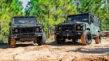 Bliźniaki: ECD Restomod Land Rover Defender 90 Duo!