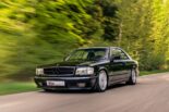 KW V3 Klassik Fahrwerk im Mercedes SEC mit Gutachten!