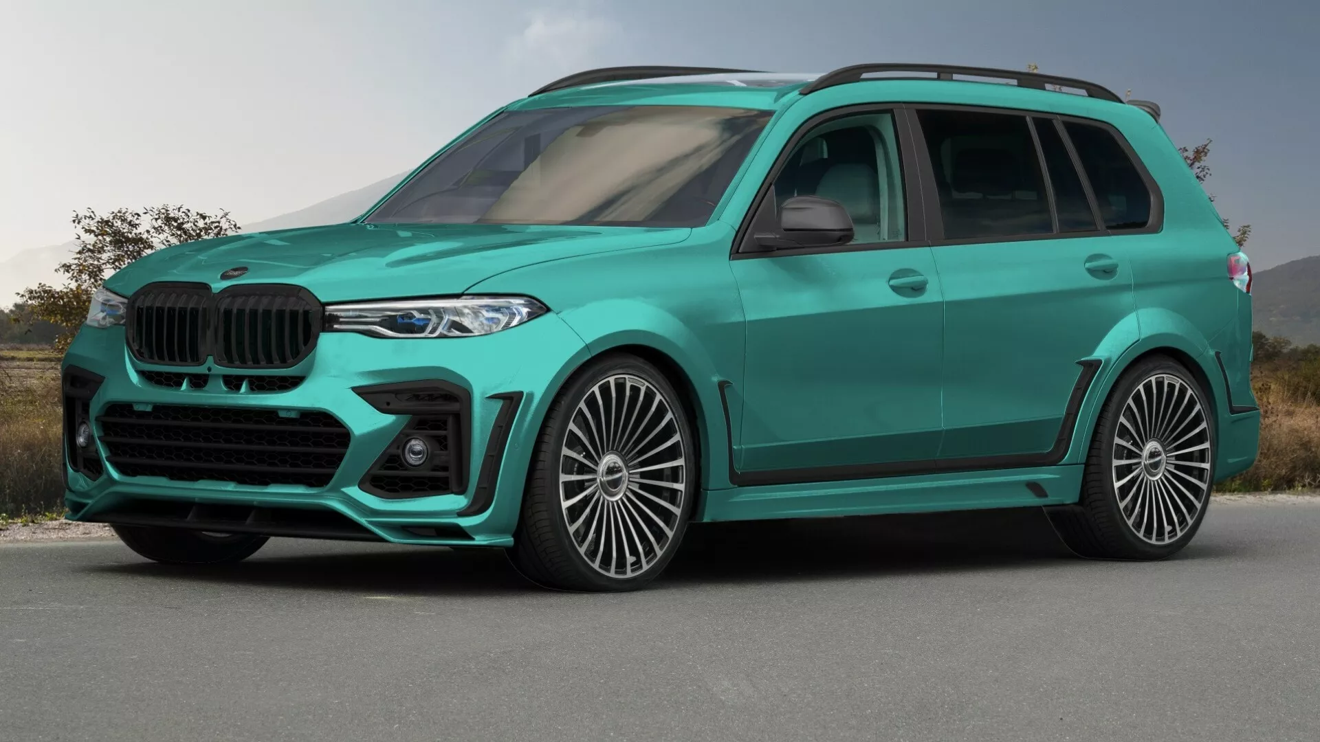Preview: Mansory Design BMW X7 (G07) ​​SUV with body kit!