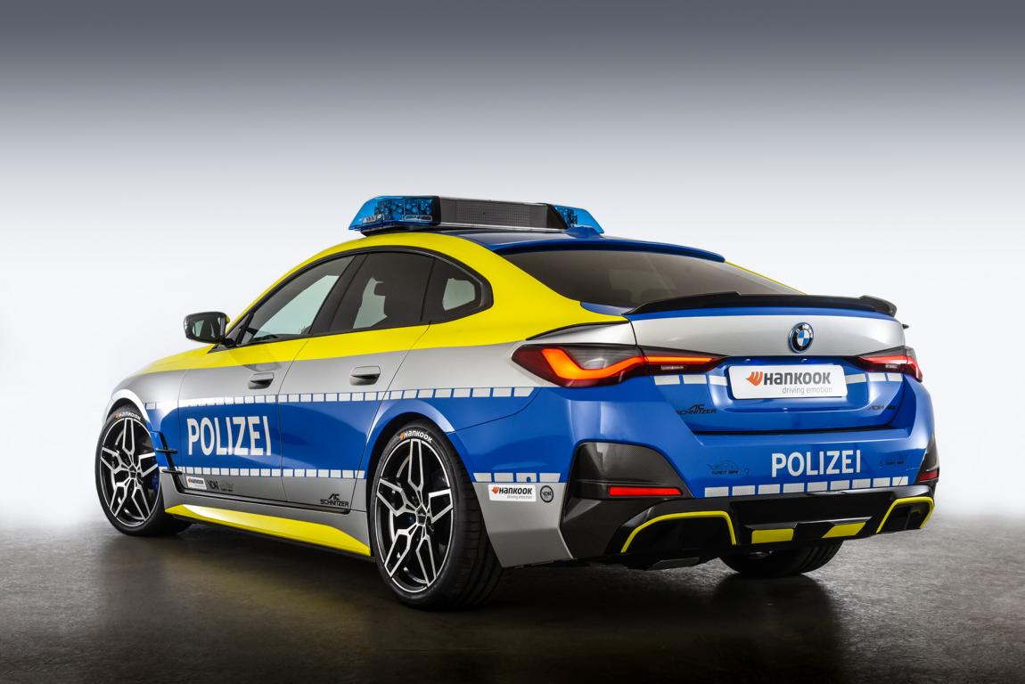 TUNE IT SAFE polizia BMW I4 AC Schnitzer 2023 29