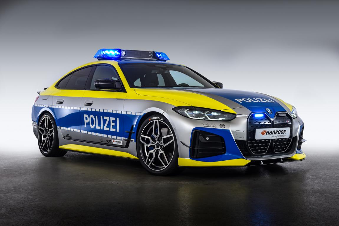 TUNE IT SAFE polizia BMW I4 AC Schnitzer 2023 4