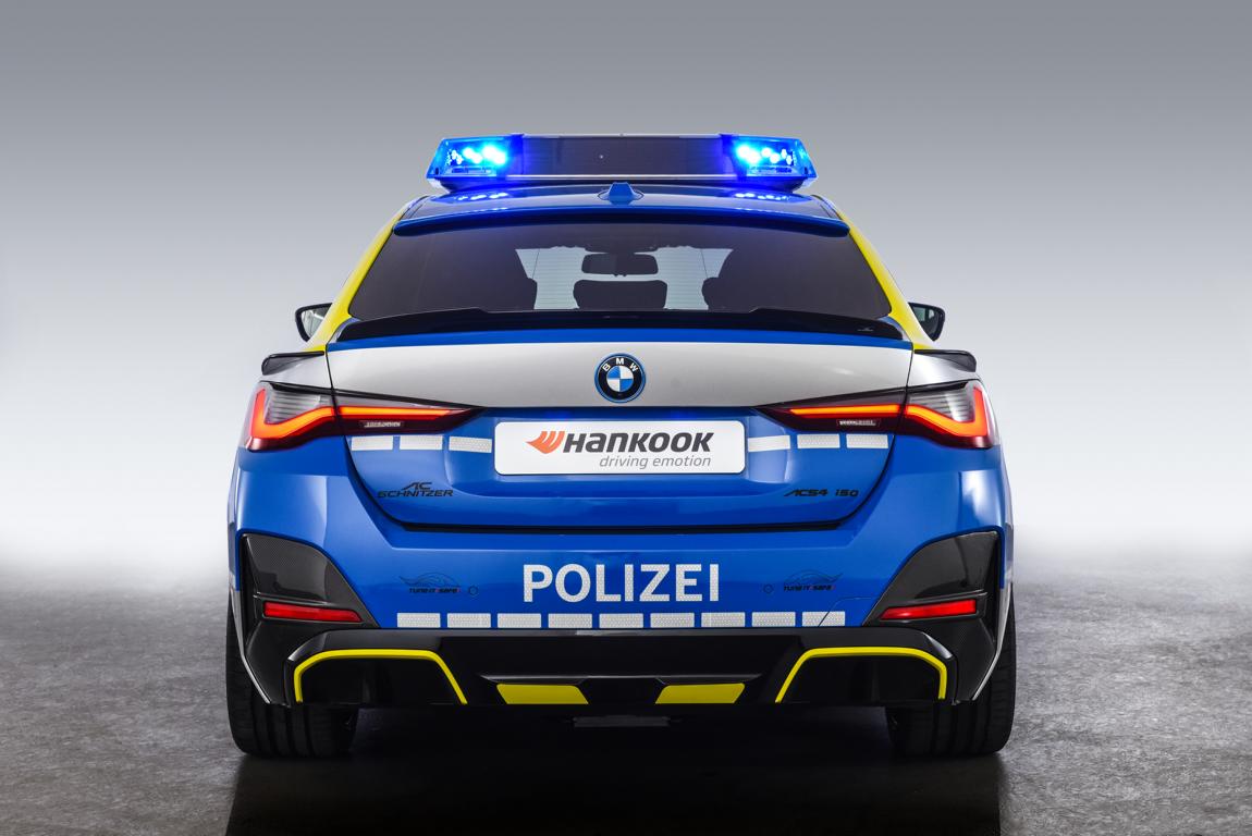 TUNE IT SAFE polizia BMW I4 AC Schnitzer 2023 5