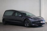 Emissionsfrei auf die letzte Reise: Tesla Model 3 als Bestattungswagen!