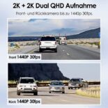 Test Viofo A229 Duo Dashcam Avant Arrière 2K 9 155x155