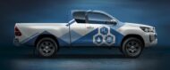 Toyota Hilux Prototyp mit Brennstoffzellenantrieb!