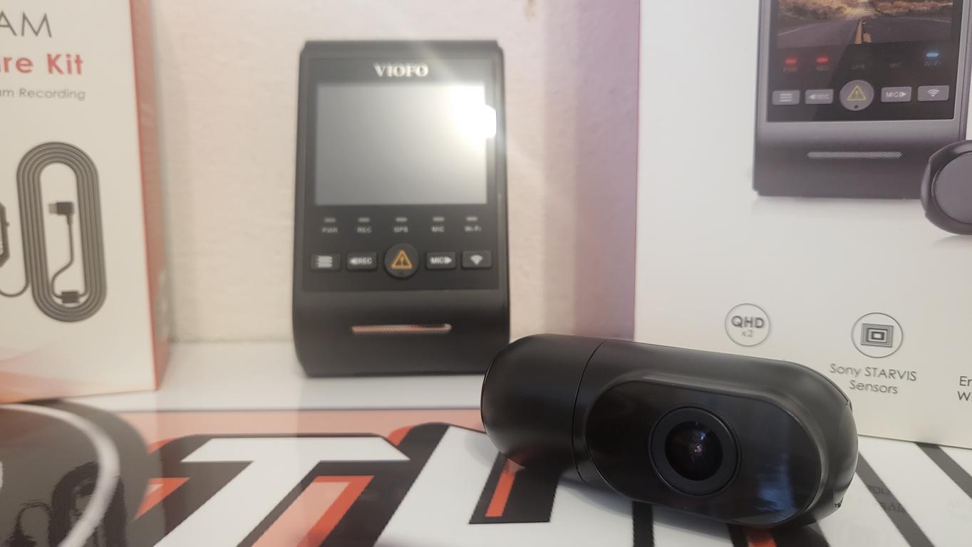 Viofo A229 Duo Dash Cam avant arrière 2K examen 5e