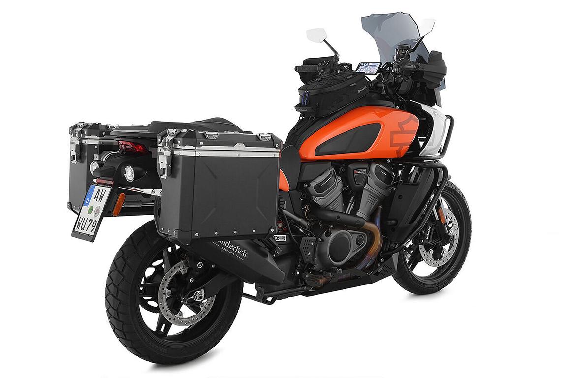 EXTREME Slimline luggage set BMW GS Harley Davidson Pan America 2023 14