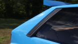 Lancia Delta Futurista Restomod Blue Gold Tuning Automobili Amos 11 155x87