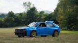 Lancia Delta Futurista Restomod Blue Gold Tuning Automobili Amos 3 155x87