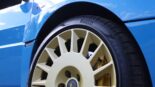 Lancia Delta Futurista Restomod Blue Gold Tuning Automobili Amos 32 155x87