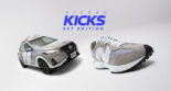 Nissan Kicks e-Power 4WD als riesiger New-Balance-Sneaker!