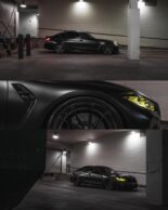 الولد الشرير: سيارة BMW M3 (G80) باللون الأسود الساتان على عجلات Anrky!