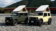 Suzuki Jimny Camper thanks to Canotier J3 pop-top roof tent!