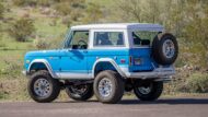 1974 Ford Bronco Restomod Grabber Blue White Tuning Crate Engine 3 190x107