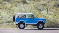 1974 Ford Bronco Restomod Grabber Blue White Tuning Crate Engine 8 190x107