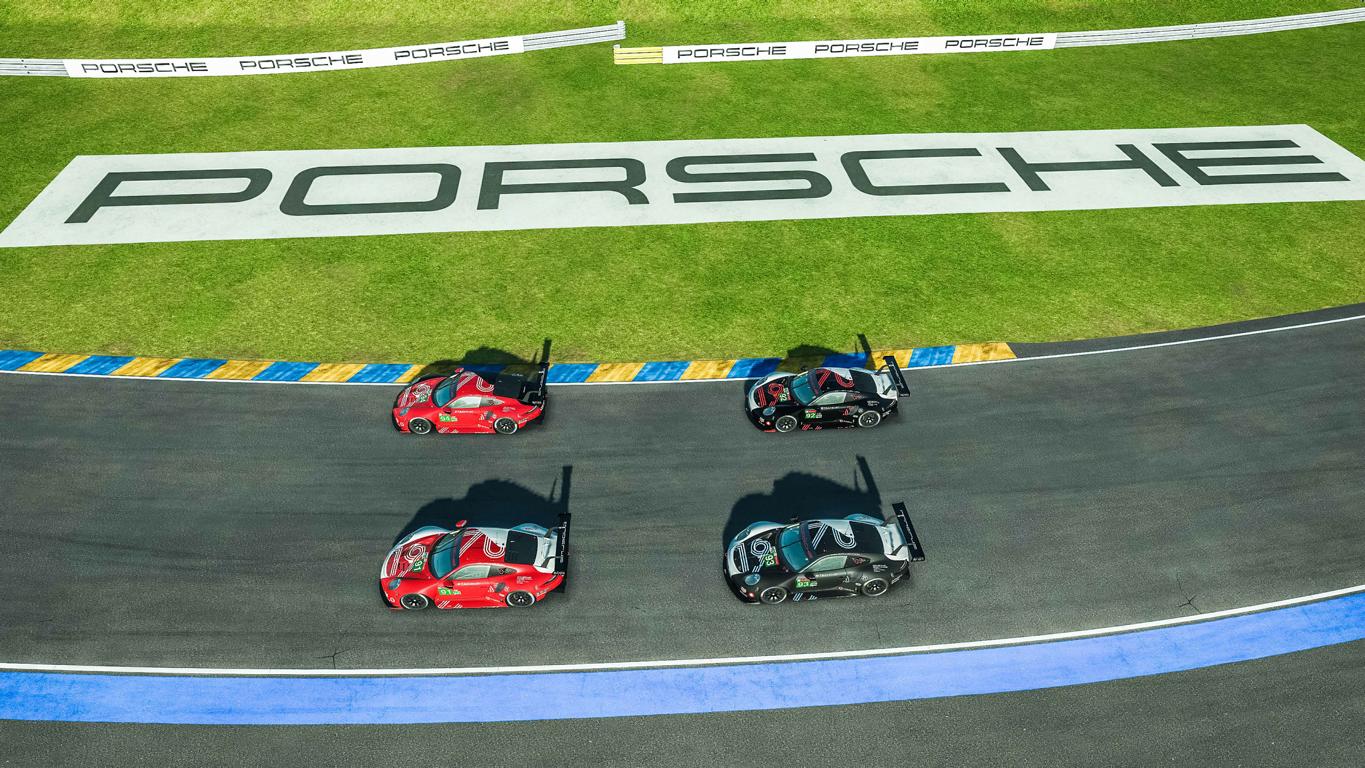 Circuit Des 24 Heures Porsche 2020 Sim Racing 24 Stunden Von Le Mans 2