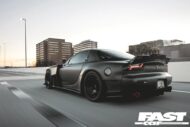 Mazda RX-7 (FD) with 450 WHP and widebody kit!