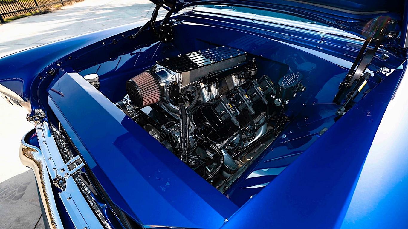 Restomod 1955er Chevrolet Nomad V8 Power Crate Engine Tuning 15