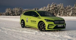Record du monde Skoda Enyaq RS IV Drift Ice 3 310x165