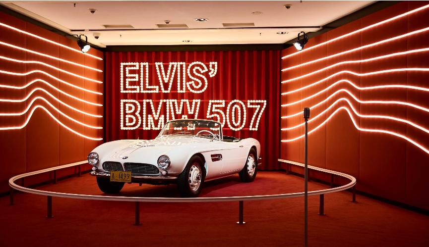 Rock N Roll Roadster fait revivre une icône Elvis BMW 507