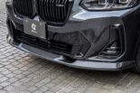 ¡Diseño 3D BMW X3 M40d (G01) con kit de carrocería y escape deportivo!