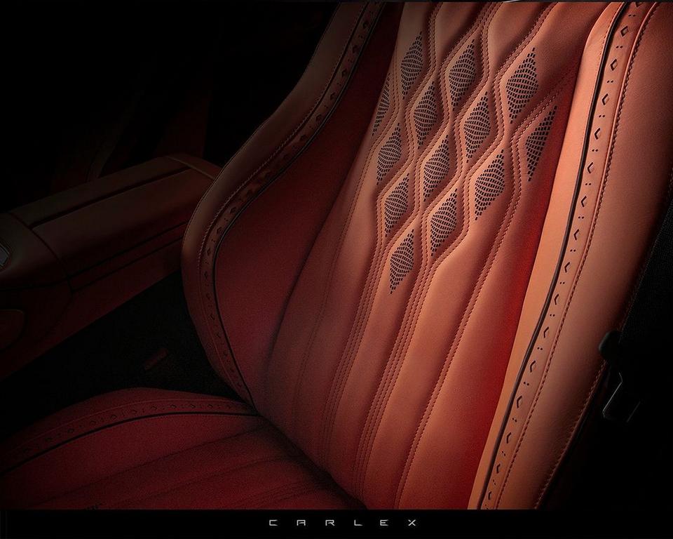 Mercedes Maybach GLS Braun Orange Tuning Carlex Design 7
