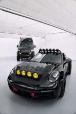 ¡Porsche y Mercedes del sintonizador delta4x4 y Vagabond Moto!