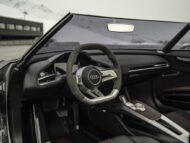 2010 Audi e-tron Spyder concept car in detail!