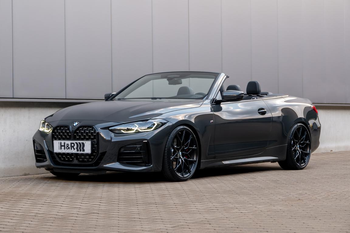 The open all-wheel drive performance boost: H&R sport springs for BMW M440i Cabrio!