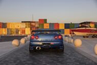 Szykowny Nissan Skyline GT-R (R34): ikona o mocy 600 KM!