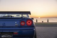 Elegante Nissan Skyline GT-R (R34): ¡un ícono con 600 hp!