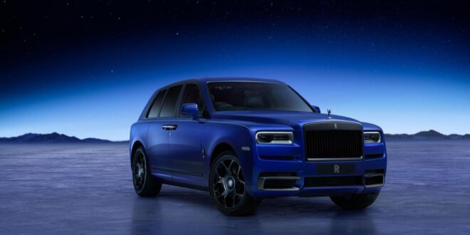 Limited to 62 pieces: Rolls-Royce Black Badge Cullinan Blue Shadow!