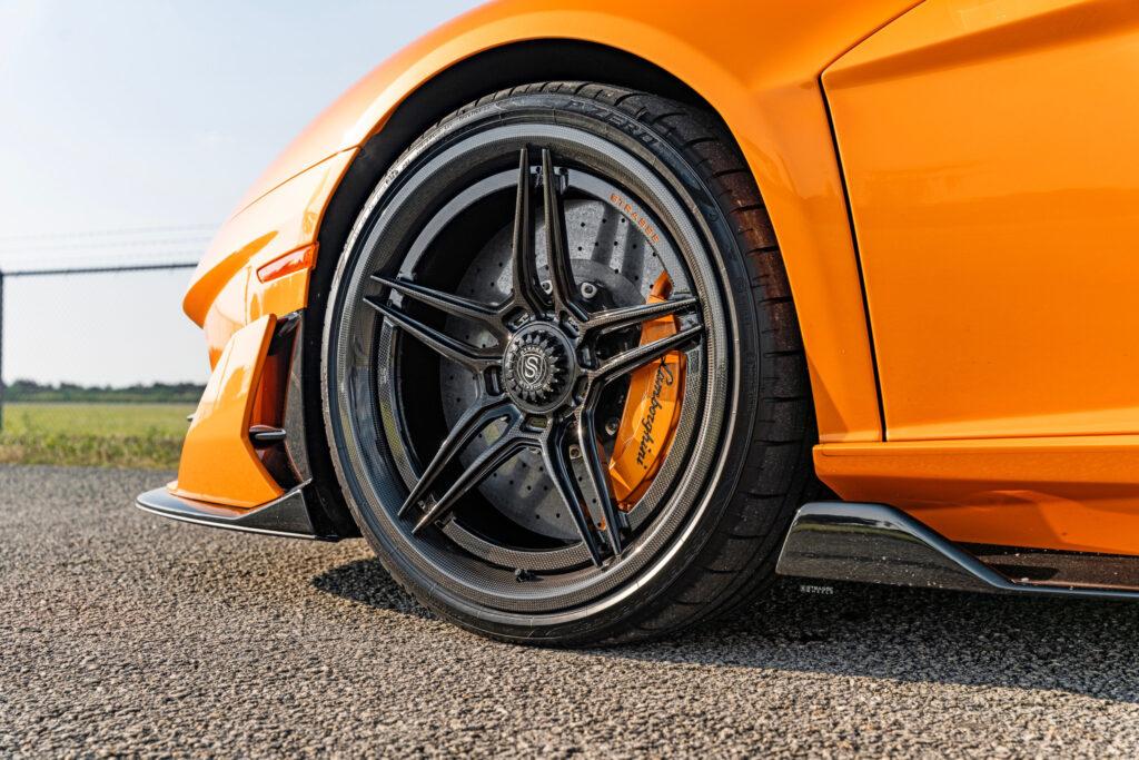 Road Wheels Carbon Rims Lamborghini Aventador SVJ 4