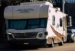 RV Caravan Parking Ville Remorque 110x75