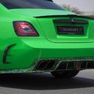 2023 Mansory Rolls-Royce Ghost luxury liner in bright green!