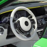 2023 Mansory Rolls-Royce Ghost luxury liner in bright green!