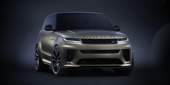 With real power: 2023 Range Rover Sport SV Edition One with 635 hp!