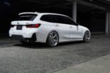 La conception 3D transforme la LCI BMW 320d Touring en athlète !