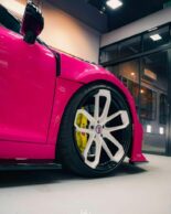 Audi R8 "Pinky": un widebody unico con stile Lamborghini!
