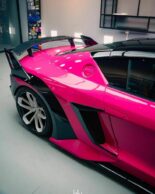 Audi R8 „Pinky”: wyjątkowy szerokokadłubowy styl Lamborghini!