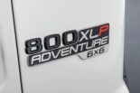 800 KM i 1.000 NM: BRABUS XLP 800 6×6 ADVENTURE G63-AMG!
