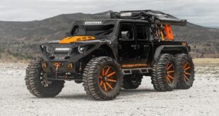 Black Widow Edition Jeep Wrangler pour l'asphalte et le terrain !