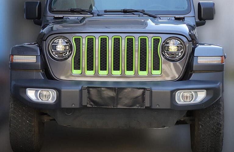 Front grill inserts: Gives the front of the vehicle a personal touch!