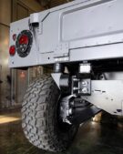 A classic goes electric: Tesla-powered Humvee from NAEV!