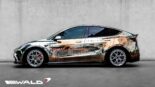Forest SpaceX BodyKit verandert Tesla Model Y in een Aston Martin!